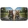 Pit Bull Dogs Driving Steering Wheel Road Trip - Dog Lover Car Travel Gift Car Sunshade - 3