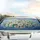 Lush Daisy Blooms Azure Sky - Flower Lover Car Decor Gift Car Sunshade - 5
