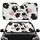 Black Cow Print Pink Hearts Moo Script - Farmhouse Decor Gift for Cow Lover Car Sunshade - 1