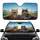 Tabby Cat Yawn Grey Cat Sunglasses Driving Road Trip Essential for Cat Lovers Car Sunshade - 1
