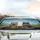 Tabby Cat Yawn Grey Cat Sunglasses Driving Road Trip Essential for Cat Lovers Car Sunshade - 5
