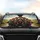 Dachshunds Pack Road Trip Open Road - Dog Lover Driving Adventure Gift Car Sunshade - 4