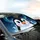 Friendly Penguin Face Ice Crystal Snowflakes Aurora Borealis - Nature Lover Gift Car Sunshade - 6
