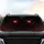 Glowing Red Monster Eyes Dark Fog Abyssal Black - Horror Fan Gift Car Sunshade - 4