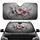 Delicate Blush Pink Flowers Ethereal Smoke Mist Organic Forms - Car Decor Gift Car Sunshade - 1
