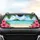 Tropical Beach Hibiscus Palm Fronds Ocean Scene - Summer Travel Essentials Gift Car Sunshade - 4