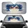 Intense Gaze Blue Eyes Spiky Hair - Animated Feature Character Design Art Gift Car Sunshade - 1