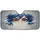 Intense Gaze Blue Eyes Spiky Hair - Animated Feature Character Design Art Gift Car Sunshade - 3