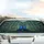 Mirrored Peacocks Iridescent Feather Tail - Luxury Nature Lover Gift Car Sunshade - 5