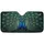 Mirrored Peacocks Iridescent Feather Tail - Luxury Nature Lover Gift Car Sunshade - 3