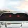 Ominous Predatory Glowing Crimson Eyes Colossal Shadowed Form - Dark Fantasy Gift Car Sunshade - 5