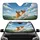 Blissful Golden Retrievers Sky Hills Scenic - Outdoor Adventure Pet Parent Gift Car Sunshade - 1