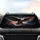 Bald Eagle American Flag Swooping - Independence Day Patriotic Gift for Veterans Car Sunshade - 4