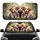 Fluffy Puppies Polka Dot Bandana Red Bow Tie Soft Focus Garden Dandelions - Puppy Lover Gift Car Sunshade - 1