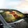 Fluffy Baby Highland Cow Wildflower Wreath Meadow - Farmhouse Decor Gift for Cow Lover Car Sunshade - 6
