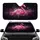 Pink Flamingo Sparkling Bokeh Deep Black - Everyday Essentials Wildlife Lover Gift Car Sunshade - 1