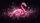 Pink Flamingo Sparkling Bokeh Deep Black - Everyday Essentials Wildlife Lover Gift Car Sunshade - 7