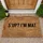 Bold 'S'UP? I'M MAT' Text Funny Everyday Home Decor Gift Doormat - 1