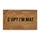 Bold 'S'UP? I'M MAT' Text Funny Everyday Home Decor Gift Doormat - 3
