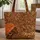 Regal African Woman Profile Personalized - Everyday Gift Quilted Tote Bag - 1