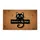 Black Cat Wide Eyes Whiskers Welcome Home Banner - Outdoor Welcome Home Decor Gift for Cat Lover Doormat - 3