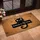 Black Cat Wide Eyes Whiskers Welcome Home Banner - Outdoor Welcome Home Decor Gift for Cat Lover Doormat - 4