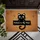 Black Cat Wide Eyes Whiskers Welcome Home Banner - Outdoor Welcome Home Decor Gift for Cat Lover Doormat - 6
