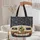 Vintage Travel Trailer Saguaro Stars Personalized - Adventure Travel Gift for Travelers Quilted Tote Bag - 5