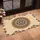 Mandala Lotus Floral Vines Blue Flowers Orange Blossoms Boho - Outdoor Home Decor Gift Doormat - 4