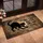 Black Cat Hates Trump Text - Political Statement Decor for Cat Lover Doormat - 4