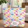 Abstract Watercolor Floral Bouquet Wreath Paint Splatters - Everyday Travel Lifestyle Gift Quilted Tote Bag - 1