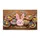 Pink Easter Bunny Happy Easter Please Stop Here Eggs Floral Field - Easter Holiday Decor Doormat - 3