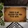 Bold Black Text - Assertive No Reason To Be Here Statement Doormat - 6