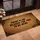 Bold Black Text - Assertive No Reason To Be Here Statement Doormat - 4