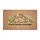 Black Outline Bunny Spring Flowers Welcome Text - Everyday Home Decor Gift Doormat - 3