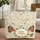 Ornate Butterflies Floral Wreath Wildflowers - Nature Lover Everyday Gift for Her Quilted Tote Bag - 1