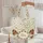 Ornate Butterflies Floral Wreath Wildflowers - Nature Lover Everyday Gift for Her Quilted Tote Bag - 5