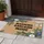 Warning Sarcasm Inside Eucalyptus Daisy Baby's Breath - Natural Home Decor Gift Doormat - 5