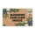 Warning Sarcasm Inside Eucalyptus Daisy Baby's Breath - Natural Home Decor Gift Doormat - 3