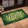 Hello Dense Tropical Jungle Monstera Palm Plumeria Leaves - Welcome Home Decor Gift Doormat - 4