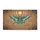 Luna Moth Pink Flowers Moon Phase - Nature Lover Garden Decor Gift Doormat - 3