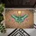 Luna Moth Pink Flowers Moon Phase - Nature Lover Garden Decor Gift Doormat - 6