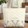 Baby Elephants Wildflowers Daisies - Personalized Wildlife Lover Gift Quilted Tote Bag - 1