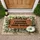 Caution Laughing Zone Ahead Floral - Funny Home Decor Gift Doormat - 1
