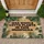 "ISSA WHOLE LOTTA PLANTS" Monstera Tropical Foliage - Plant Lover Home Decor Gift Doormat - 1