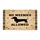Dachshund Dog NO WEENIES ALLOWED Humorous Home Garden Decor for Dachshund Lovers Doormat - 3