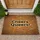 Cheers Queers Text Statement - Inclusive Pride Celebration Home Decor Gift for Queer Community Doormat - 1