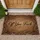 Off You Fuck Jute Fiber Texture - Bold Statement Adult Humor Gift Doormat - 1