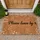 Please Leave By 9 Text Botanical Foliage - Home Guest Rustic Decor Gift Doormat - 1