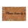Please Leave By 9 Text Botanical Foliage - Home Guest Rustic Decor Gift Doormat - 3